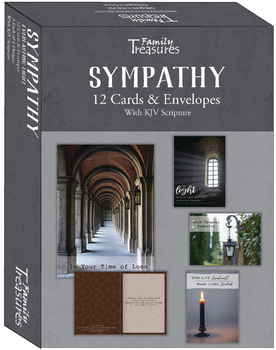 KJV Boxed Cards - Sympathy, Everlasting Light by Family Treasures