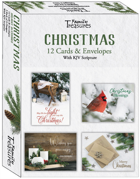 KJV Boxed Cards - Christmas, Holiday Blessings by Family Treasures