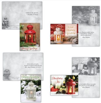 KJV Boxed Cards - Christmas, Lanterns by Family Treasures