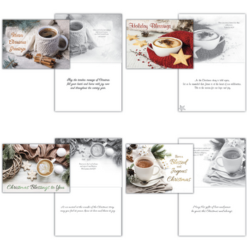 KJV Boxed Cards - Christmas, Coffee by Family Treasures