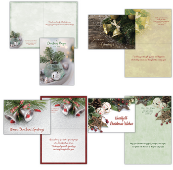 KJV Boxed Cards - Christmas, Bells by Family Treasures