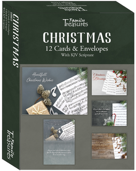 KJV Boxed Cards - Christmas, Songs by Family Treasures