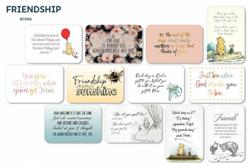 Friendship - Set of 12 Kindness Cards by Heartwarming Thoughts