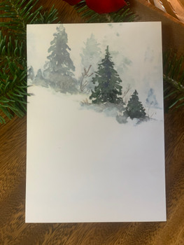 Tree Scene Sticky Notes by Windfall Creek