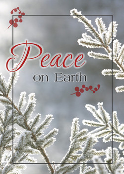 Peace on Earth - 5" x 7" KJV Greeting Card