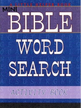 Mini Bible Word Search Activity Book