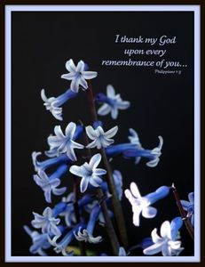 I Thank My God - 5 Blank Notecards