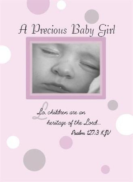 A Precious Baby Girl - 5" x 7" KJV Greeting Card