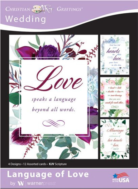  KJV Boxed Cards - Wedding, Language of Love