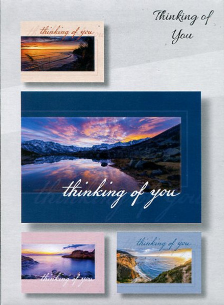 KJV Boxed Cards - Thinking of You, The Solid Rock by Heartwarming Thought