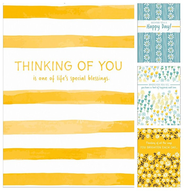 KJV Boxed Cards - Thinking of You, Cheerful Thoughts