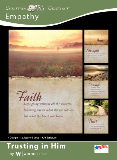 KJV Boxed Cards - Empathy, Trusting in Him