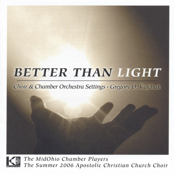 Better Than Light CD/MP3 by MidOhio Chamber Players