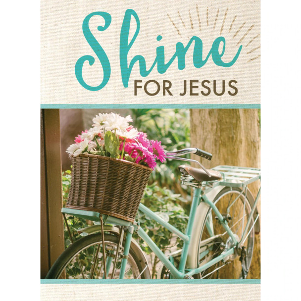 Shine For Jesus Bicycle Notecards - 8 per package