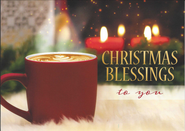Boxed Cards -Christmas, Latte Blessings
