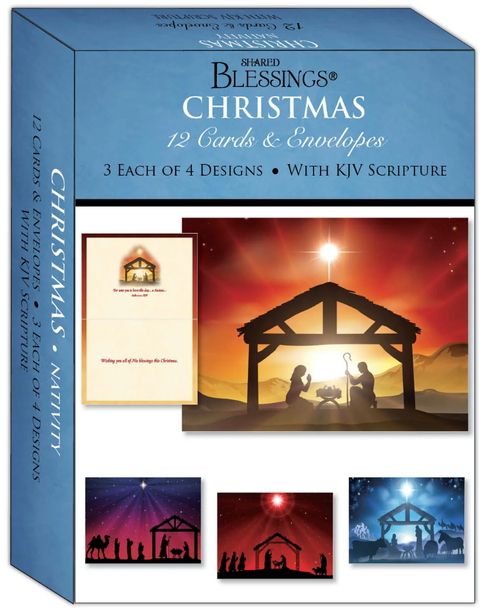 Boxed Cards -Christmas, Nativity by Shared Blessings