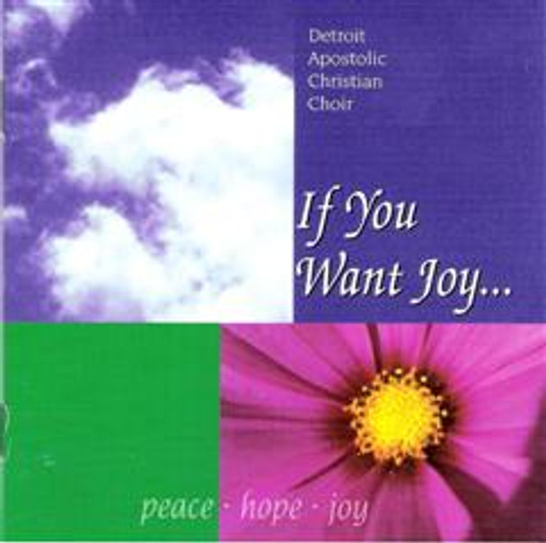 If You Want Joy MP3 by Detroit AC Choir