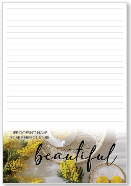 Beautiful - Stationery Pad - by Heartwarming Thoughts