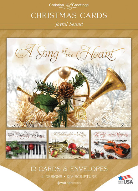 KJV Boxed Cards - Christmas, Joyful Sound