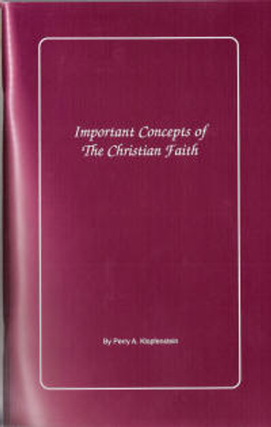 Important Concepts of the Christian Faith - Book