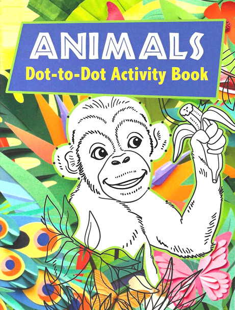 Mini Animals Dot-to-Dot Activity Book