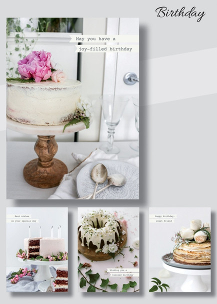 KJV Boxed Cards - Birthday, Sweet Treats by Heartwarming Thoughts