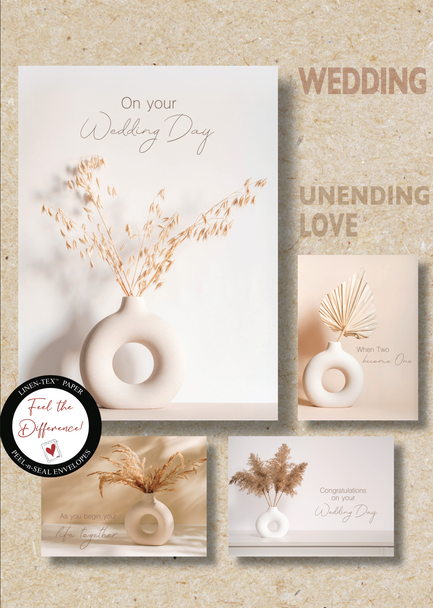 KJV Boxed Cards - Wedding, Unending Love  by Heartwarming Thoughts