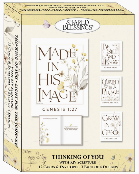 KJV Boxed Cards - Thinking of You, Light For the Journey by Shared Blessings