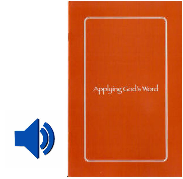 Applying God's Word by Perry Klopfenstein (MP3 Audio Download)