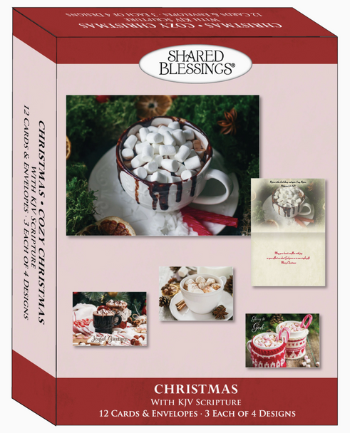 KJV Boxed Cards - Christmas, Cozy Christmas by Shared Blessings