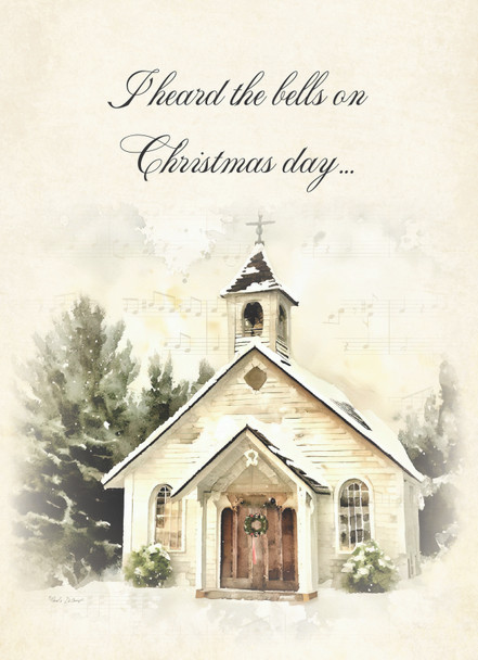 KJV Boxed Cards - Christmas, Church Bells by Heartwarming Thoughts