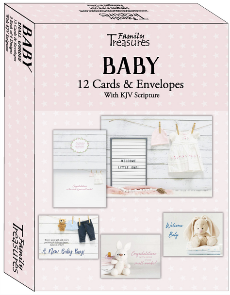 KJV Boxed Cards - Baby, Small Wonder by Family Treasures