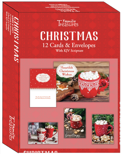 KJV Boxed Cards - Christmas, Warm & Cozy by Family Treasures