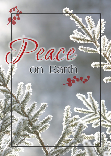 Peace on Earth - 5" x 7" KJV Greeting Card