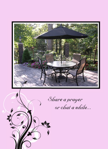 Share a Prayer - 5" x 7" KJV Greeting Card