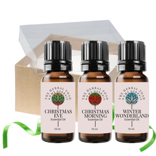 The Christmas Edit Essential Oil Gift Set Of 3 in Gift Box
