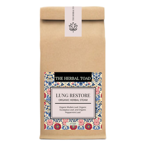 Bag with 2 cups Lung Restore Herbal Steam