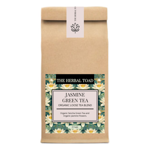 2 Cups Loose Leaf Jasmine Green Tea