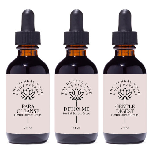 Para Flush Bundle with Para Cleanse, Detox Me, and Gentle Digest
