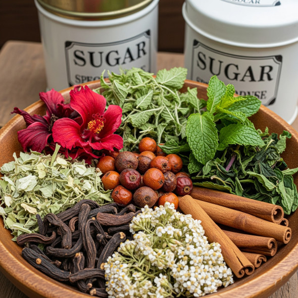 Sugar Tamer Herbal Tea Ingredients