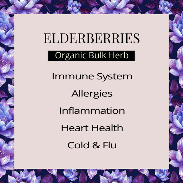 Whole Dried Elderberries Benefits
