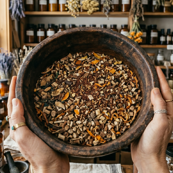Sarsaparilla Herbal Tea Blend Example