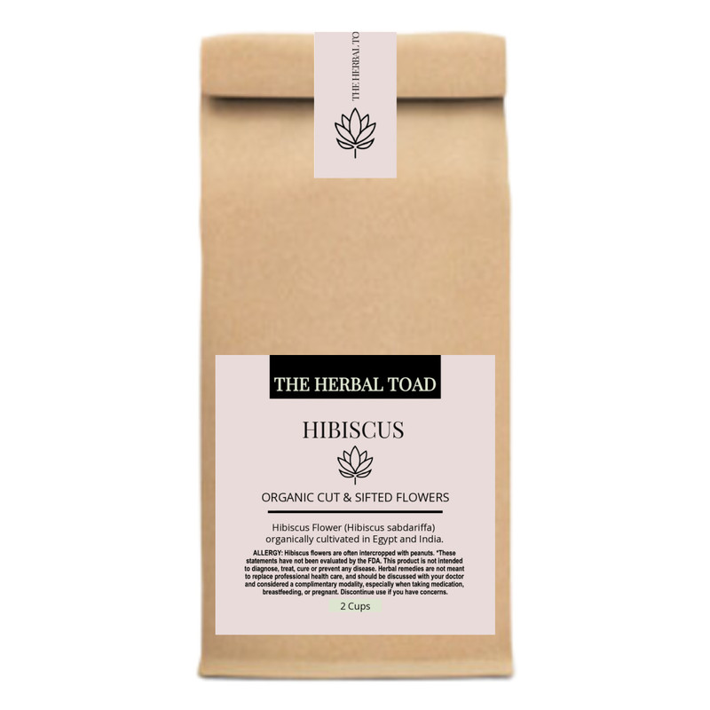 Hibiscus Flowers 2 Cup Bulk Bag Loose Leaf Hibiscus Flowers 2 Cup Bulk Bag Loose Leaf