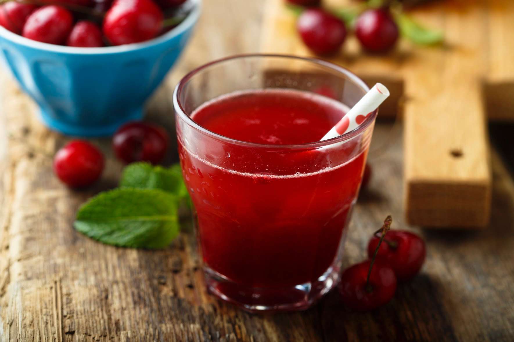 Summer Allergy Cherry Sparkler Recipe
