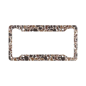 Duck Camo License Plate Frame
