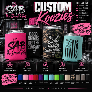 Custom Bulk Can Cooler (Bulk discounts apply in cart)