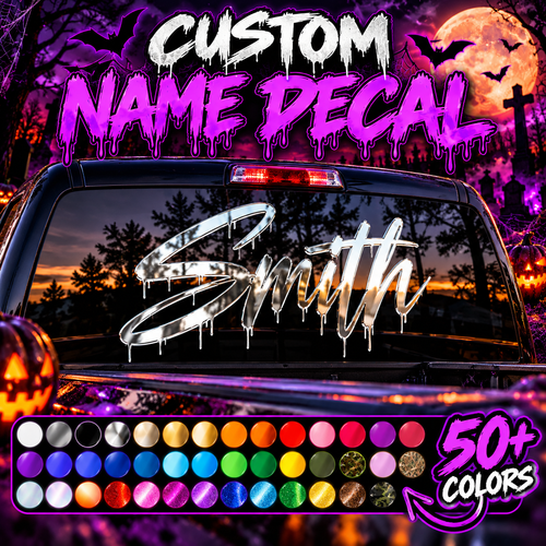 Custom Name/Phrase Decal