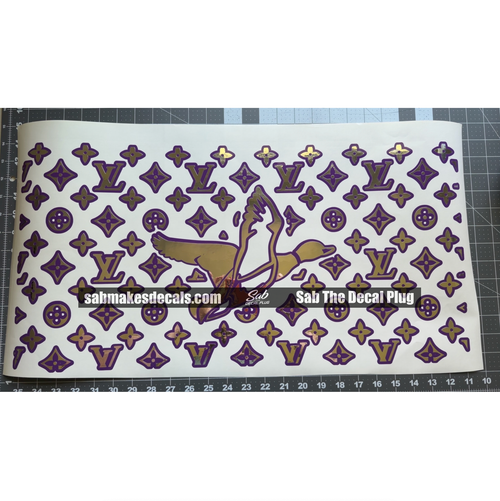 LV Sunroof Wrap Custom (2Tone)