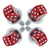 Dice License Plate Bolts