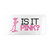 Is It Pink? License Plate